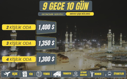 10 GÜNLÜK UMRE